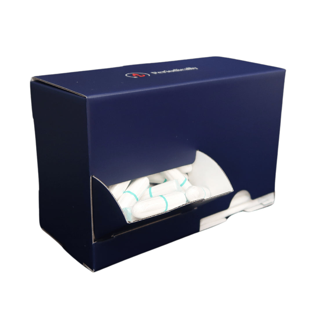 binden und tampons aufbewahren Tampon- und Bindenspender @Home – Periodically