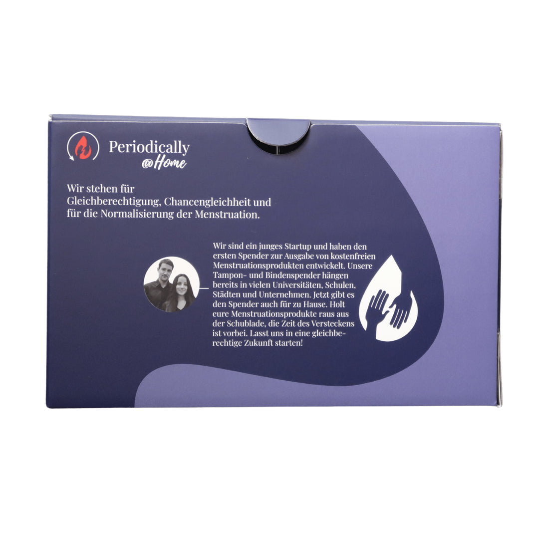 tampon und binden aufbewahrung Tampon- und Bindenspender @Home – Periodically